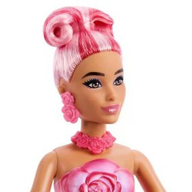 Barbie Petal Pop JMF59 Kırmızı Lale Bebek