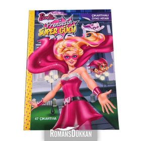 Barbie Prensesin Süper Gücü Çıkartmalı Öykü Kitabı - kollektif