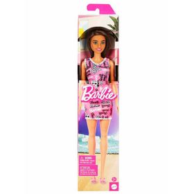 Barbie T7439 Pembe Elbiseli Şık Kıyafetli Bebekler