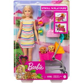 Barbie Ve Köpekleri Geziyor GHV92 Oyun Seti