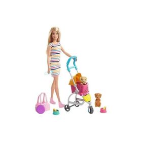 Barbie Ve Köpekleri Geziyor GHV92 Oyun Seti