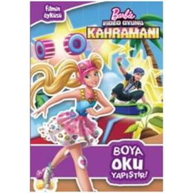Barbie Video Oyunu Kahramanı Boya Oku Yapıştır - kollektif
