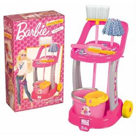 Barbie Vileda Arabalı Temizlik Oyun Seti
