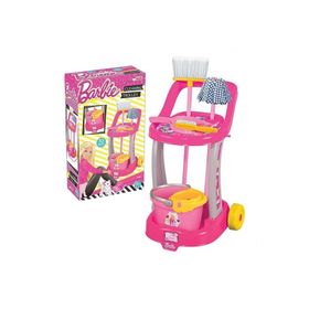 Barbie Vileda Arabalı Temizlik Oyun Seti