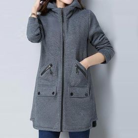 Barbora BT129 Füme Günlük Rahat Kesim Kadın Ceket