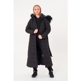 Barbora BT180S Siyah XS Günlük Kışlık Tam Boy Şişme Kadın Mont