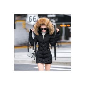 Barbora V23BT121 Siyah Kadın Kışlık Eldivenli Şişme Mont
