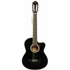 Barcelona LC 3900 CBK Cutaway Siyah Klasik Gitar
