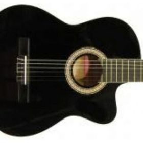 Barcelona LC 3900 CEQ BK Elektro Klasik Gitar