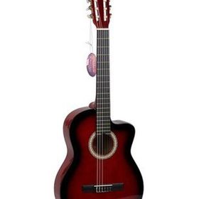 Barcelona LC 3900 CRDS Cutaway Kırmızı Sunburst Klasik Gitar