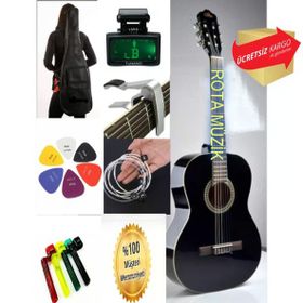 Barcelona LC3900BK Siyah 4/4 Klasik Gitar