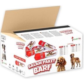 Barftr Mix Barf 20 kg 770 gr Salam Paket Tekli Ambalajlarda Köpek Maması