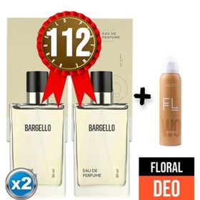 Bargello 112 EDP 2x50 ml Kadın Parfüm + Floral 150 ml Deodorant