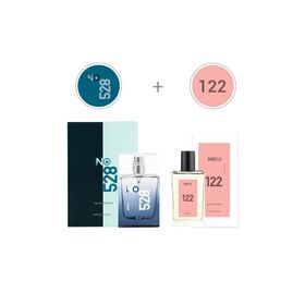 Bargello 122 EDP 50 ml Kadın Parfüm + 528 EDP 50 ml Erkek Parfüm