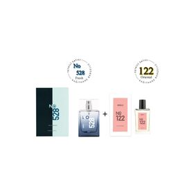 Bargello 122 EDP 50 ml Kadın Parfüm + 528 EDP 50 ml Erkek Parfüm