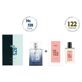 Bargello 122 EDP 50 ml Kadın Parfüm + 528 EDP 50 ml Erkek Parfüm