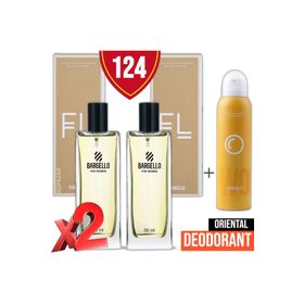 Bargello 124 Floral EDP 2x50 ml Kadın Parfüm + 150 ml Deodorant