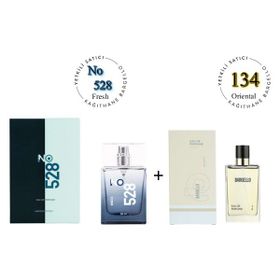 Bargello 134 EDP 50 ml Kadın Parfüm + 528 EDP 50 ml Erkek Parfüm