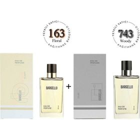 Bargello 163 Floral EDP 50 ml Kadın Parfüm + 743 Woody EDP 50 ml Erkek Parfüm Seti