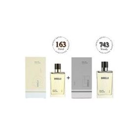 Bargello 163 Floral EDP 50 ml Kadın Parfüm + 743 Woody EDP 50 ml Erkek Parfüm Seti