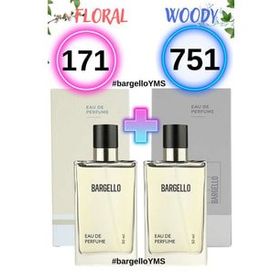 Bargello 171 Floral Kadın 50 ml ve 751 Woody Erkek 50 ml Parfüm