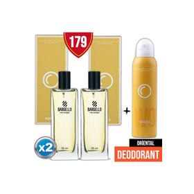 Bargello 179 EDP 2x50 ml Kadın Parfüm + Oriental 150 ml Deodorant