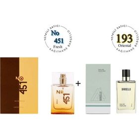 Bargello 193 EDP 50 ml Unisex Parfüm + 451 EDP 50 ml Unisex Parfüm
