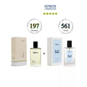 Bargello 197 Oriental EDP 50 ml Kadın Parfüm + 561 Fresh EDP 50 ml Erkek Parfüm Seti
