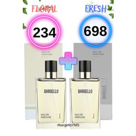 Bargello 2234 Floral Kadın 50 ml + 1698 Fresh 50 ml Erkek Parfüm Seti