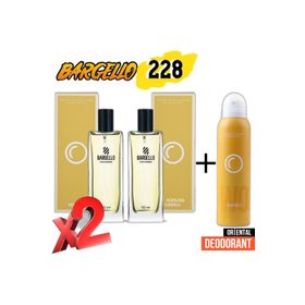 Bargello 228 EDP 2x50 ml Kadın Parfüm + Oriental 150 ml Deodorant
