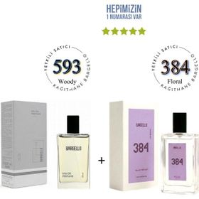 Bargello 384 Floral 50ml +593 Fresh 50 ml EDP Kadın- Erkek Parfüm Seti