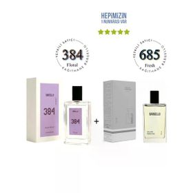 Bargello 384 Floral 50ml +685 Fresh 50 ml EDP Kadın- Erkek Parfüm Seti