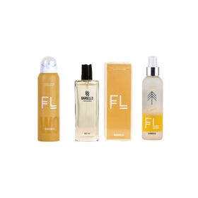 Bargello 384 Floral EDP 50 ml Kadın Parfüm + 150 ml Kadın Deodorant + 200 ml Vücut Spreyi Set