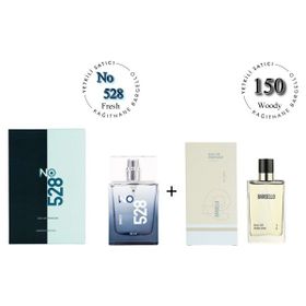 Bargello 528 EDP 50 ml Erkek Parfüm + 150 EDP 50 ml Kadın Parfüm