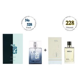 Bargello 528 EDP 50 ml Erkek Parfüm + 228 EDP 50 ml Kadın Parfüm