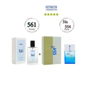 Bargello 561 EDP 50 ml Erkek Parfüm + 554 EDP 50 ml Erkek Parfüm