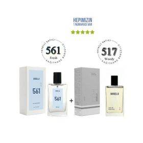 Bargello 561 Fresh 50ml +517 Woody 50 ml EDP Erkek Parfüm Seti