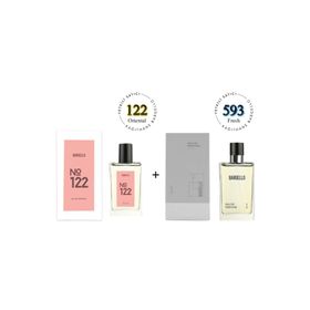 Bargello 593 Fresh 50 ml Kadın + 122 Oriental 50 ml Erkek Parfüm Seti