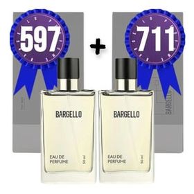 Bargello 597 Woody 50ml + 711 Fresh 50ml EDP Erkek Parfüm