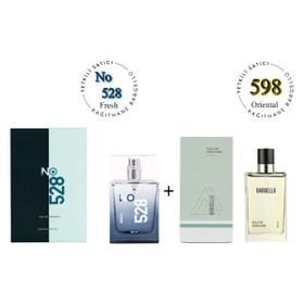 Bargello 598 EDP 50 ml Unisex Parfüm + 528 EDP 50 ml Erkek Parfüm