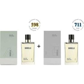 Bargello 598 EDP 50 ml Unisex Parfüm + 711 EDP 50 ml Erkek Parfüm Seti