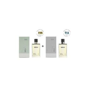 Bargello 598 EDP 50 ml Unisex Parfüm + 711 EDP 50 ml Erkek Parfüm Seti