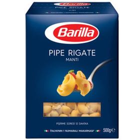Barilla 500 gr Pipe Rigate Mantı Makarna
