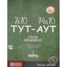 Barış Çelenk Yayınları 2021 TYT AYT Fizik Denemesi