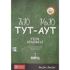 Barış Çelenk Yayınları 2021 TYT AYT Fizik Denemesi