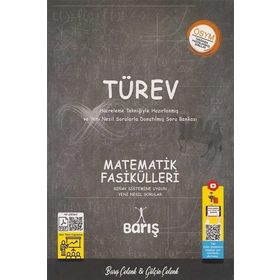 Barış Çelenk Yayınları Barış Çelenk Türev Matematik Fasikülleri