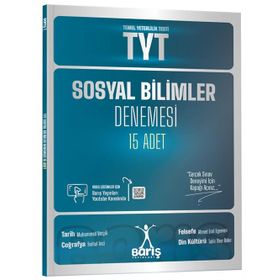 Barış Yayınları 2026 15 Adet TYT Sosyal Bilimler Denemesi