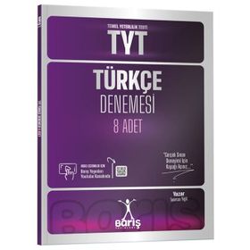 Barış Yayınları 2026 8 Adet TYT Türkçe Denemesi