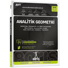 Barış Yayınları 2026 AYT Analitik Geometri Konu Anlatımlı Soru Bankası