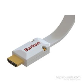 Barkan HD18P1 Beyaz HDMI Kablo